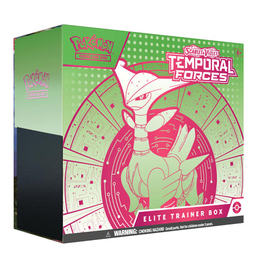 Pokemon Scarlet & Violet Temporal Forces-Iron Leaves Elite Trainer Box
