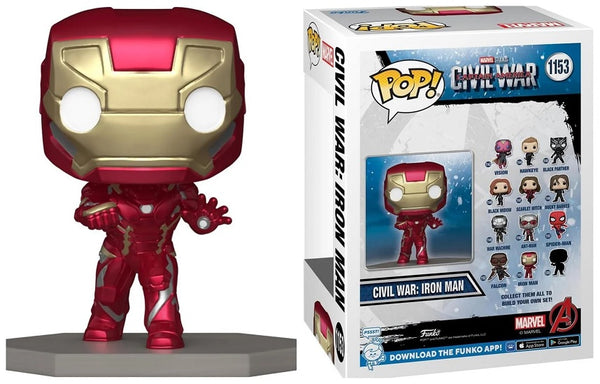 فانكو بوب مارفل كابتن أمريكا: الحرب الأهلية - بناء مشهد الرجل الحديدي