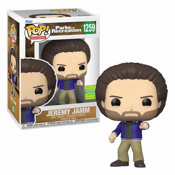 Funko Pop Television :Parks & Recreation Jeremy Jamm (sdcc 2022 Summer Convention)