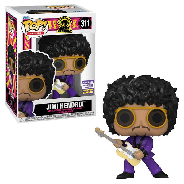 Funko Pop Rocks -Jimi Hendrix (purple suit) (2023 Summer Convention limited)