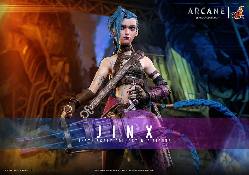 Pre-Order] Hot Toys TMS137 LOL Arcane - Jinx 1/6 Action