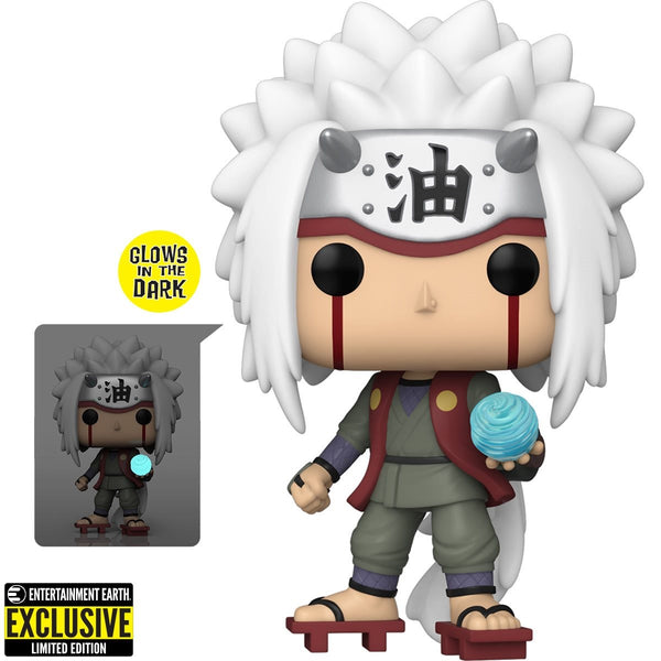 Funko Pop Animation Naruto shippuden-Jiraiya with Rasengan Glow in the Dark