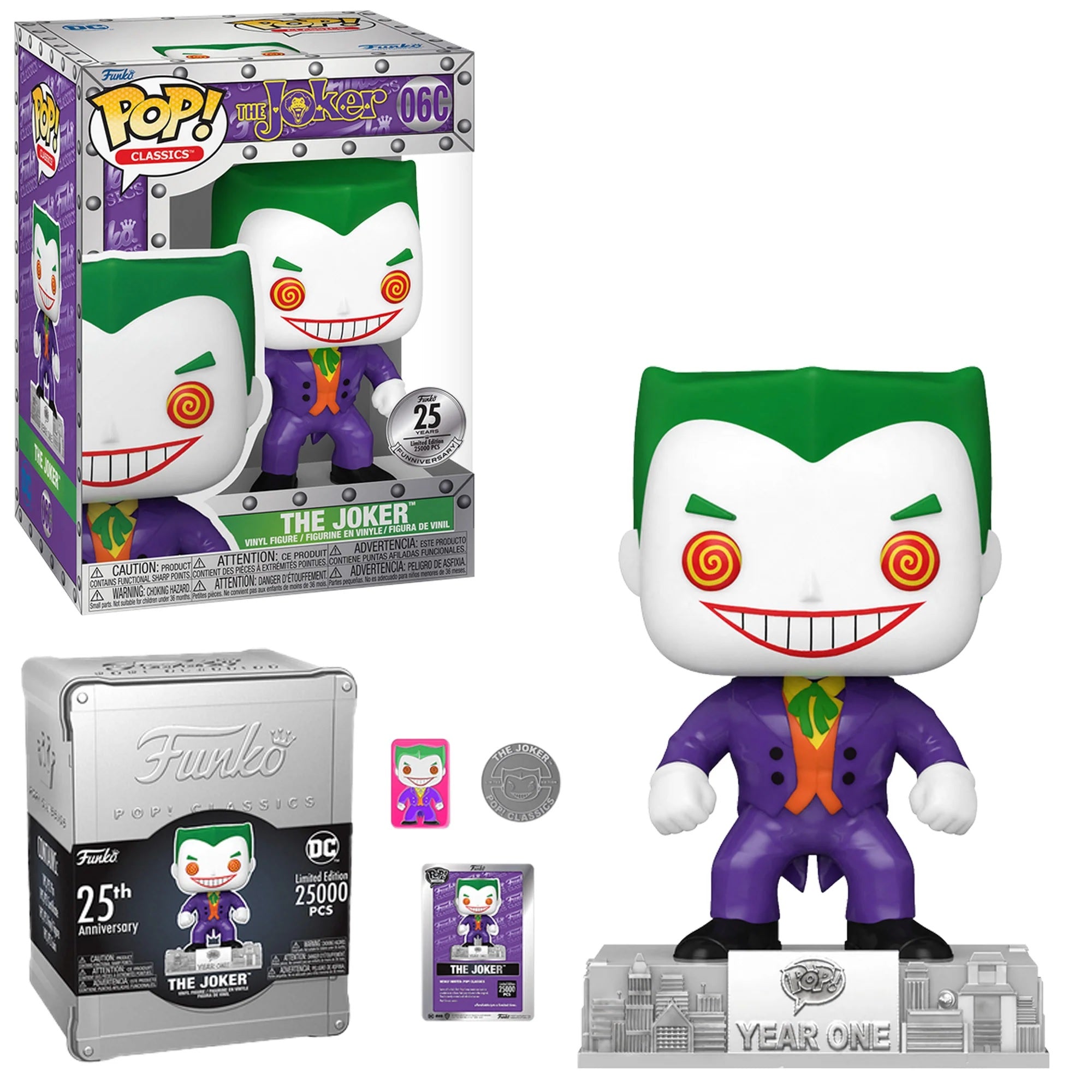 Funko DC Pop classics :Batman -The Joker 25th Anniversary limited 