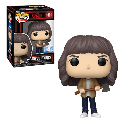 Funko Pop Television-Stranger Things Season five-Joyce Byers with Axe