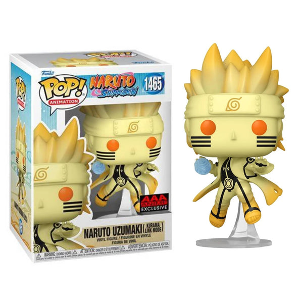 Funko Pop Animation Naruto: Shippuden - Naruto Uzumaki (Kurama Link Mode)AAA Anime exclusive