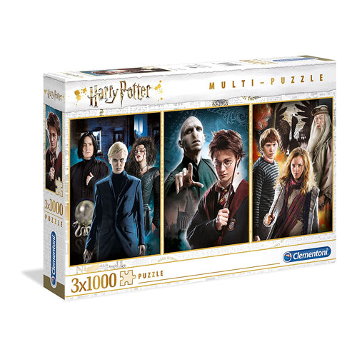 Clementoni Harry Potter 3x1000 Pieces Multi Jigsaw Puzzle