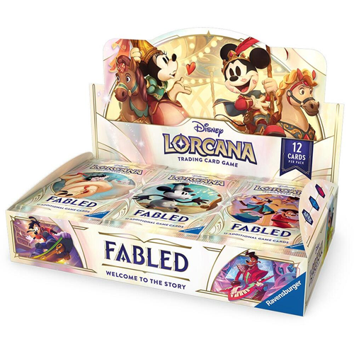 Disney Lorcana: Fabled Booster Box - Fabled (Sealed with Shrink Wrap)