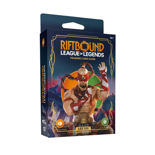 Pre-Order Riftbound: League of Legends TCG Origins Champion Deck: Lee Sin