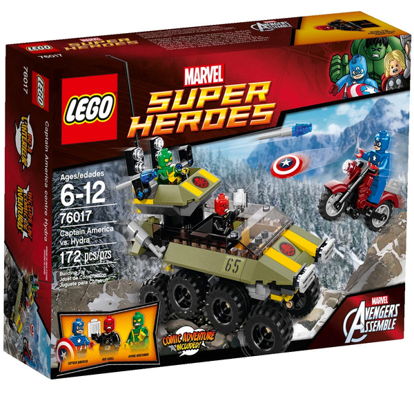 LEGO 76017 Marvel Superheroes Captain America vs. Hydra (Retired)