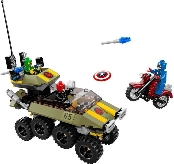 LEGO 76017 Marvel Superheroes Captain America vs. Hydra (Retired)