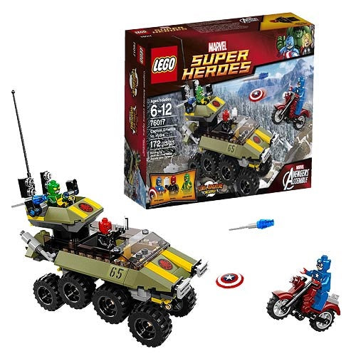 LEGO 76017 Marvel Superheroes Captain America vs. Hydra (Retired)