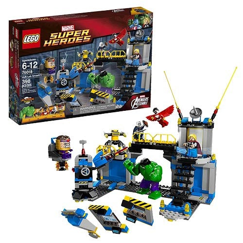 LEGO Super Heroes 76018: Hulk Lab Smash (retired)