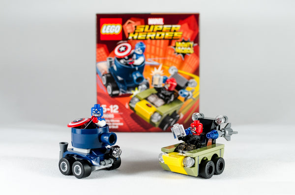 LEGO Super Heroes Mighty Micros: Captain America vs Red Skull 76065 Building Kit (95 Piece)(Retired)