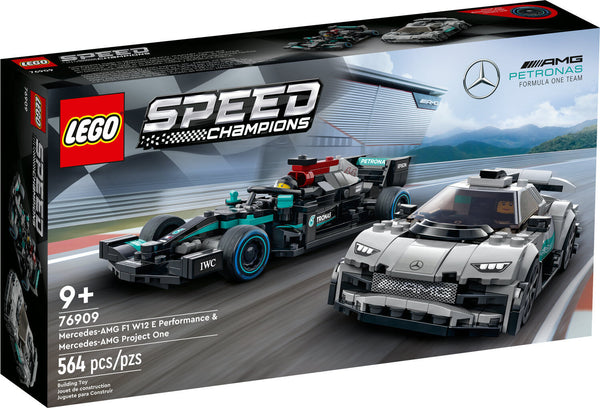 LEGO Speed Champions 76909  Mercedes-AMG F1 W12 E Performance & Project One