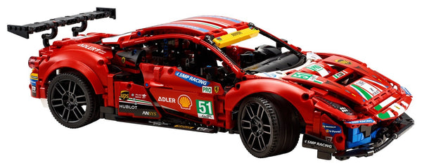 LEGO Technic 42125 Ferrari 488 GTE “AF Corse #51” -Champion GT Series Sports Race Car