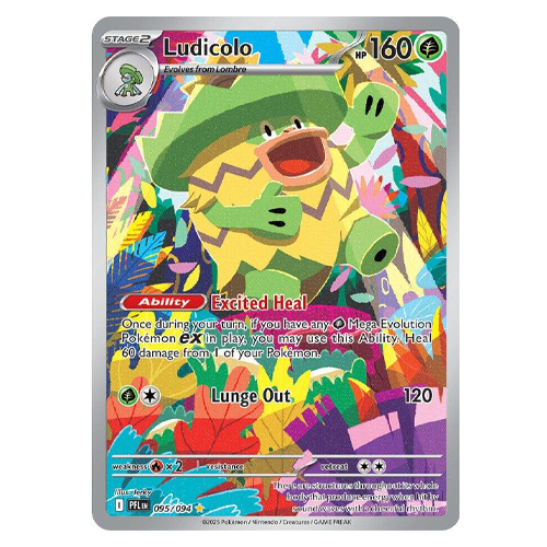 Pokemon Phantasmal Flames Ludicolo #95