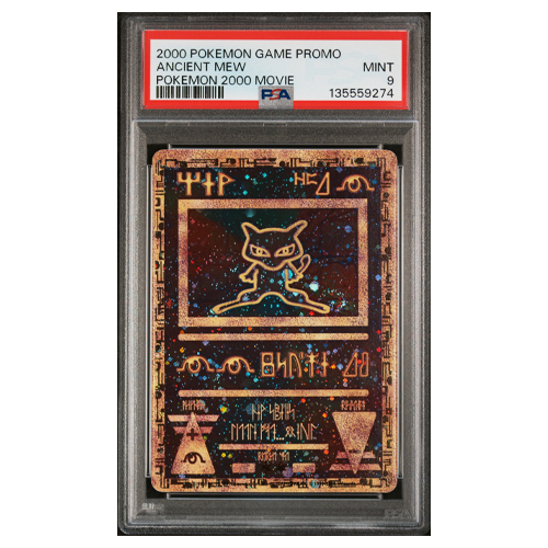 PSA 9 Pokemon Ancient Mew Wizards of the Coast 2000 Movie Promo