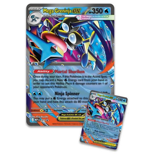 Pokemon TCG:Mega Evolution-Chaos Rising Mega Greninja ex Premium Collection