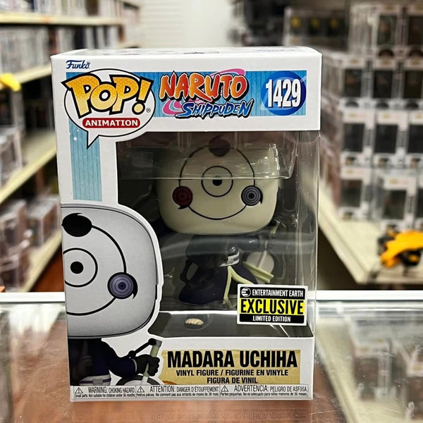 Funko Pop Animation Naruto -shippuden - Madara Uchiha (ملثم) - حصريًا من EE