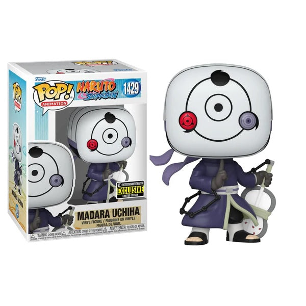 Funko Pop Animation Naruto -shippuden - Madara Uchiha (ملثم) - حصريًا من EE