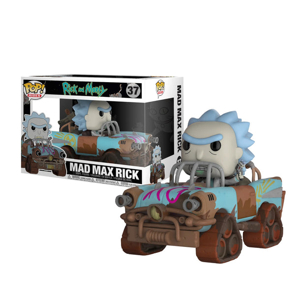 Funko Pop! Rides -Animation -Rick and Morty - Mad Max Rick