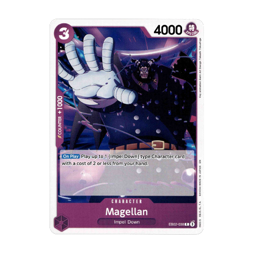 One Piece Card Game EB02-038 Magellan-Common (English)