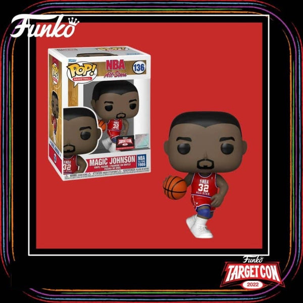 Funko Pop! Sports NBA all star 1986 Magic Johnson(target con)