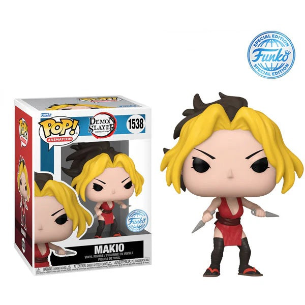 Funko Pop Animation : Demon Slayer - Makio (Battle) Special Edition