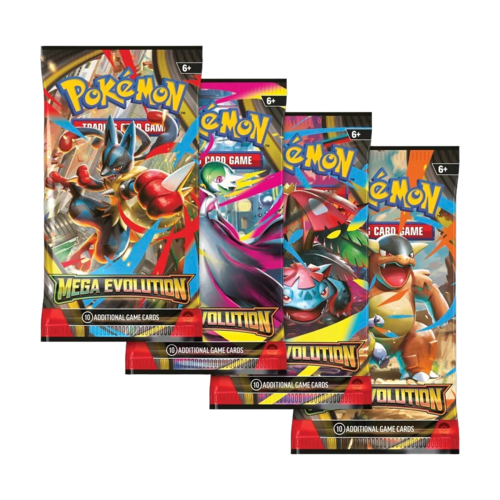 Pokemon Booster Pack Mega Evolution Booster pack (English)1 Pack (10 cards)