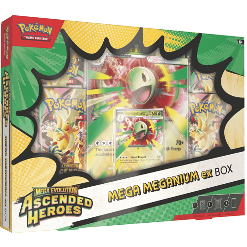 Pokemon Mega Evolution Ascended Heroes Mega Ex Box