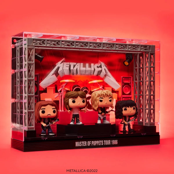 Funko Pop Rocks Deluxe Moment METALLICA (#4) MASTER OF PUPPETS TOUR 1986