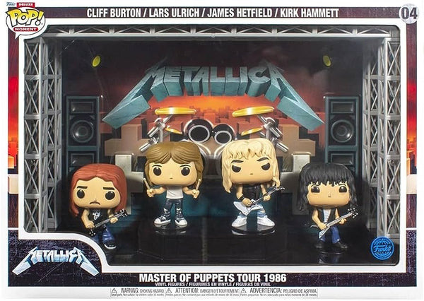 Funko Pop Rocks Deluxe Moment METALLICA (#4) MASTER OF PUPPETS TOUR 1986