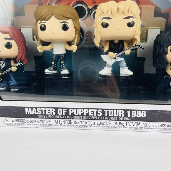 Funko Pop Rocks Deluxe Moment METALLICA (#4) MASTER OF PUPPETS TOUR 1986