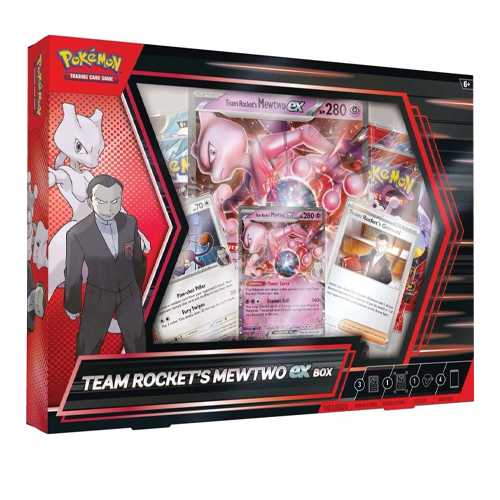 Poemon TCG: Team Rocket’s Mewtwo ex Box 