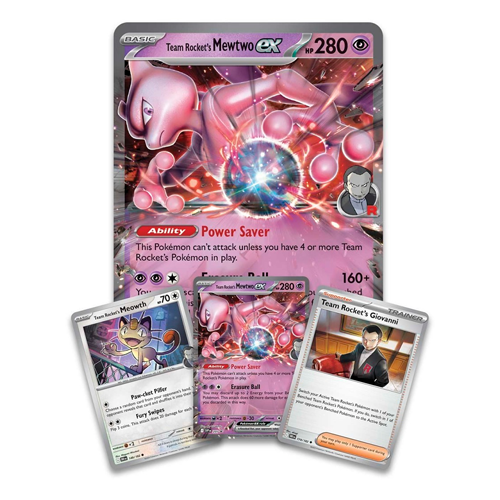 Poemon TCG: Team Rocket’s Mewtwo ex Box 