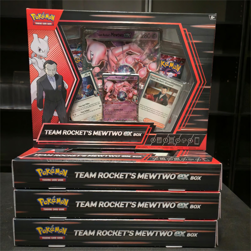 Poemon TCG: Team Rocket’s Mewtwo ex Box 