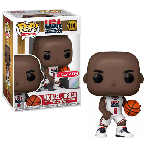 Funko Pop Sports NBA: Michael Jordan (1992 Team USA White Uniform)