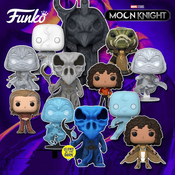 Funko Pop Marvel Studios-Moon Knight Collection