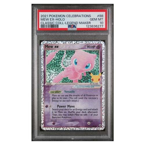 2021 Pokemon Celebrations Classic Collection #88 Mew Ex-Holo PSA 10
