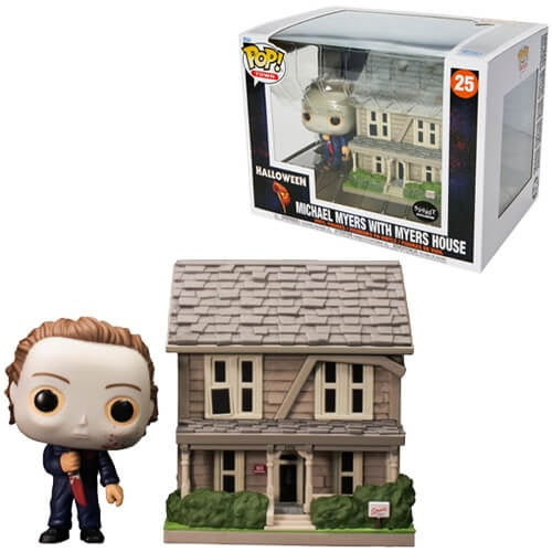 funko Pop! Movies Town Halloween - Michael Myers Blood Splattered with Myers House