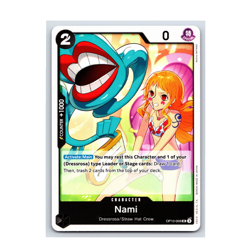 One Piece Card Game OP10-088 Nami (UC)English
