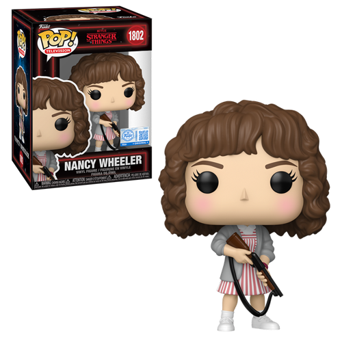 Funko Pop Television -Stranger Things Season 5-Nancy Wheeler with Shotgun (Special Edition)