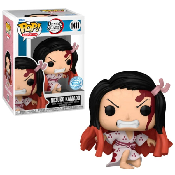 Funko Pop Animation -Demon Slayer: Kimetsu no Yaiba Nezuko Kamado (الركوع) # 1411