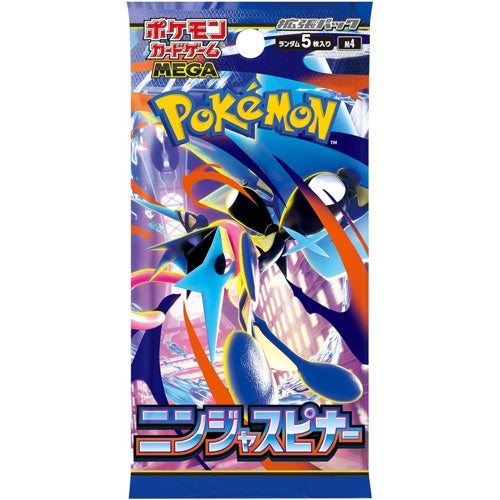 Pokemon Mega Evolution M4 Ninja Spinner Booster Pack( Japanese)