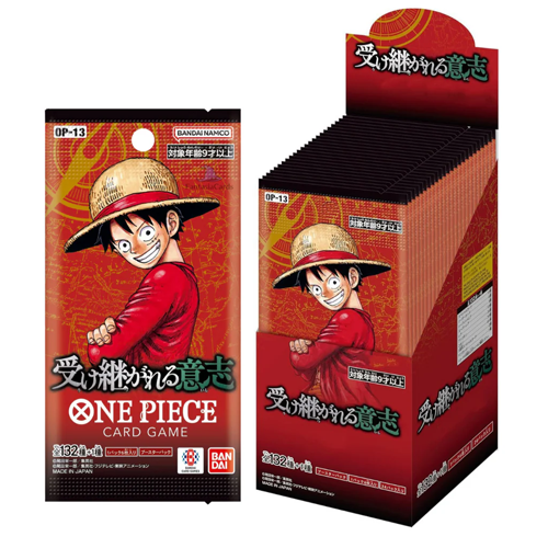 One Piece TCG Card Game [OP-13] Booster Pack (Japanese)