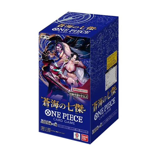 One Piece Card Game: OP-14 The Azure Sea's Seven Booster Box (Japanese)