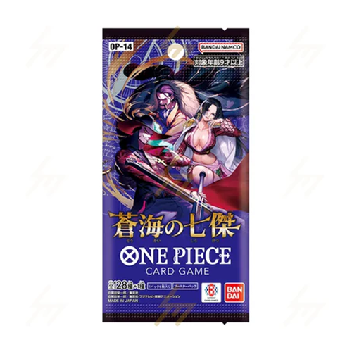 One Piece Card Game: OP-14 The Azure Sea's Seven Booster Pack (Japanese)