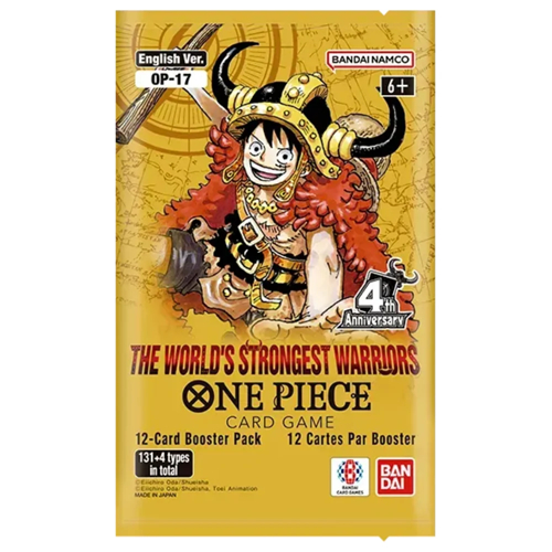 One Piece Op-17 The World's Strongest Warriors Booster Pack English
