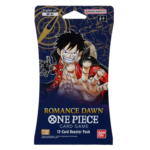 One Piece OP-01 Romance Dawn Sleeved Booster Pack (English)(12 cards)
