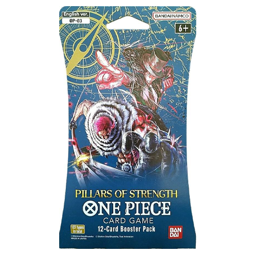 One Piece OP-03 Pillars of Strength Sleeved Booster Pack(English)